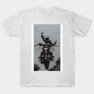 Moto chopper from the future №0020 T-Shirt